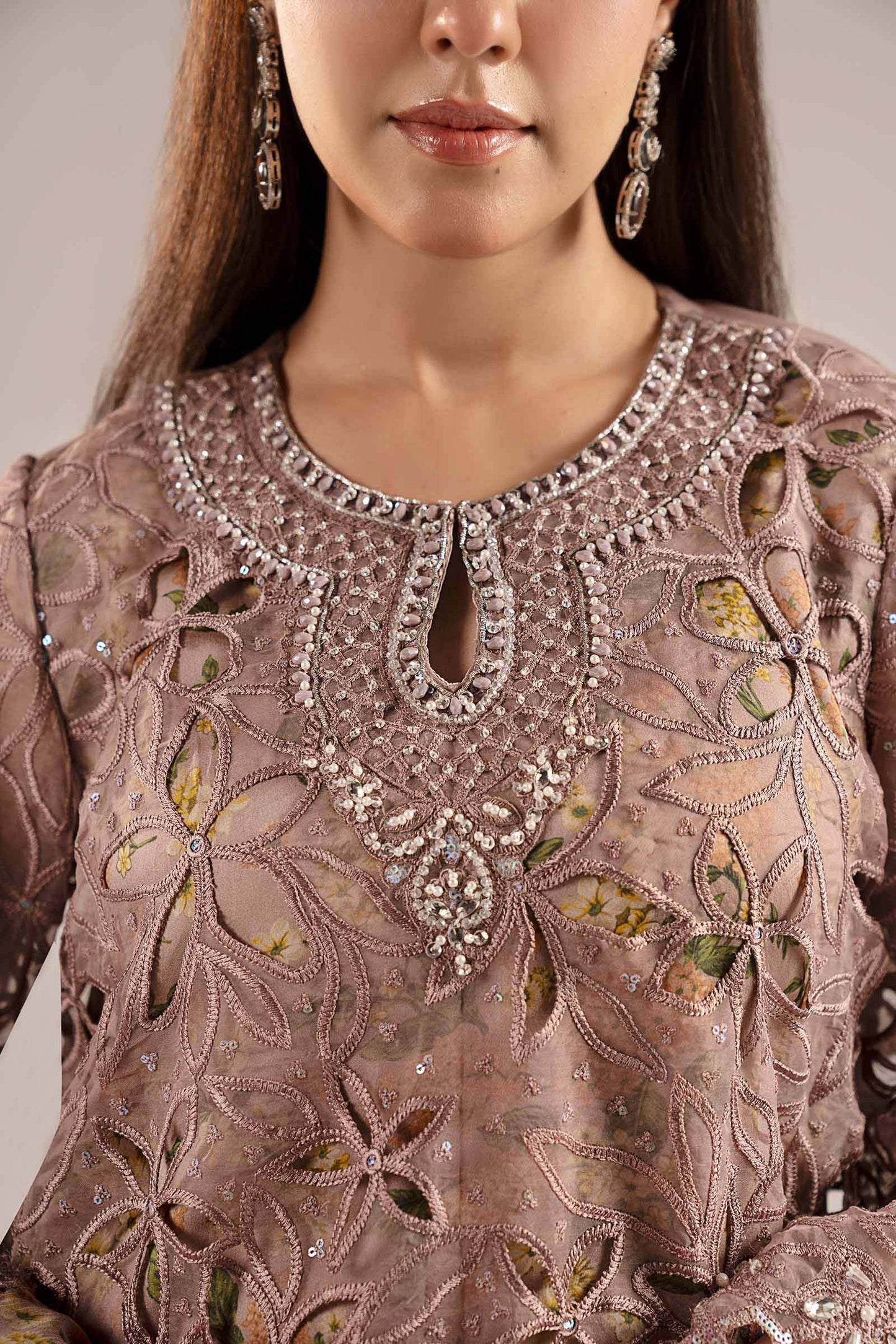 Maria B | Eid Collection 26 | 3 Piece Embroidered Organza Suit