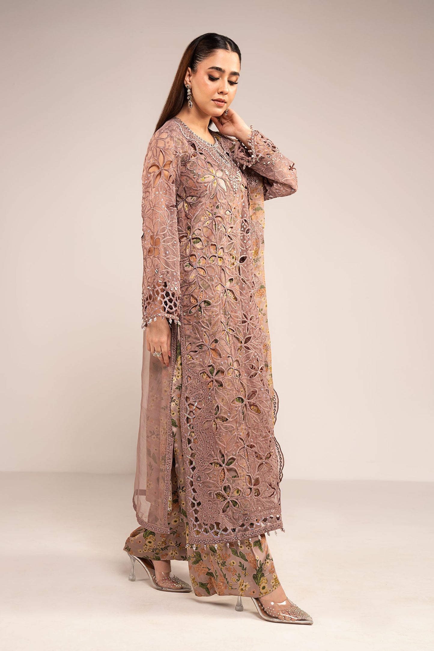 Maria B | Eid Collection 26 | 3 Piece Embroidered Organza Suit