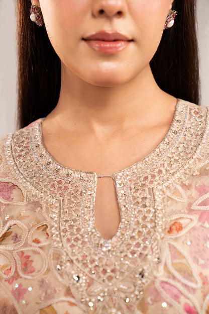 Maria B | Eid Collection Formals 26 | 3 Piece Embroidered Organza Suit