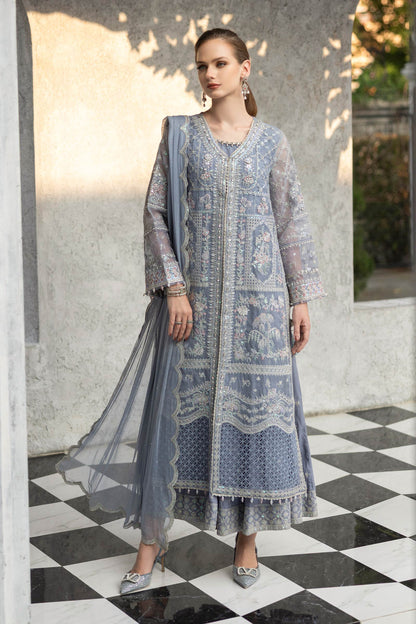 Maria B | Eid Collection 26 | 3 Piece Embroidered Organza Suit