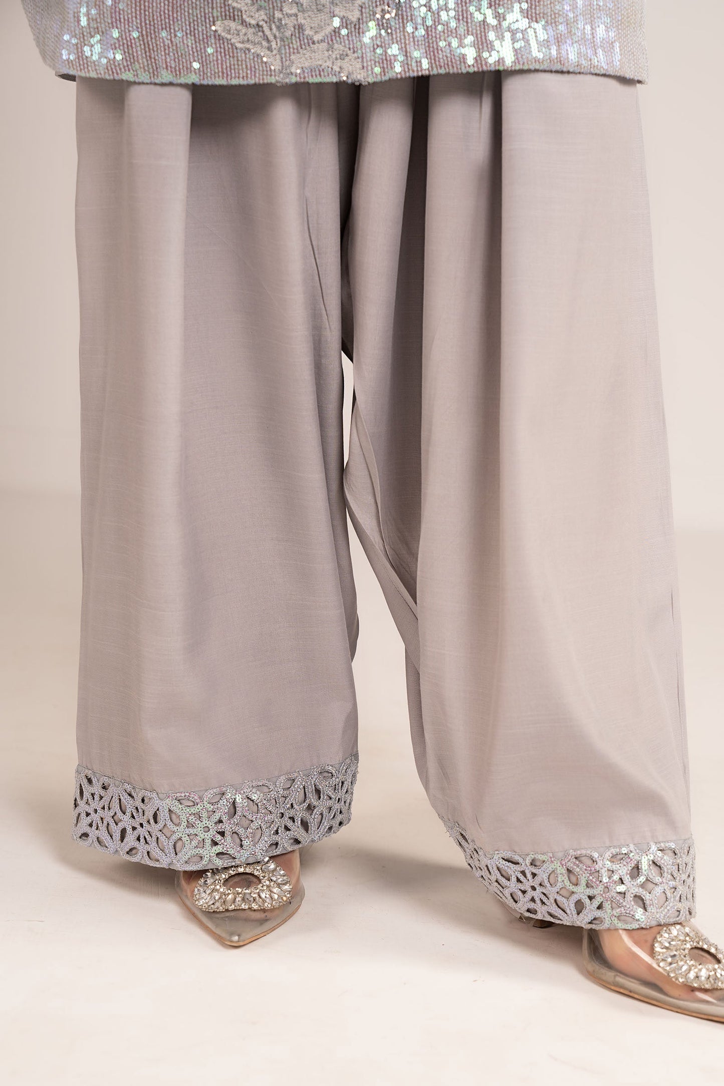 Maria B | Eid Collection 26 | 3 Piece Embroidered Chiffon Suit