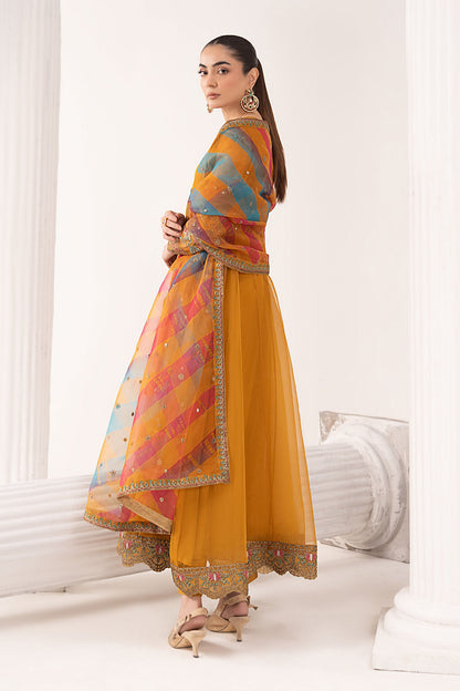 Maria B | Eid Collection 26 | 3 Piece Embroidered Organza Suit