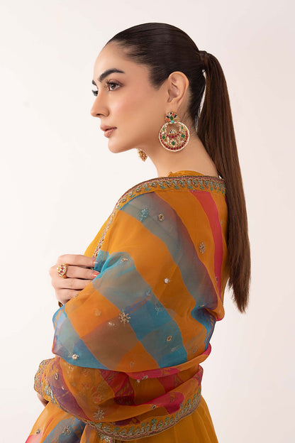 Maria B | Eid Collection 26 | 3 Piece Embroidered Organza Suit
