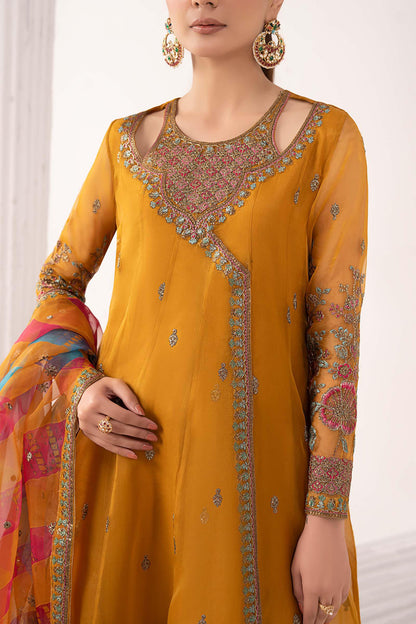 Maria B | Eid Collection 26 | 3 Piece Embroidered Organza Suit