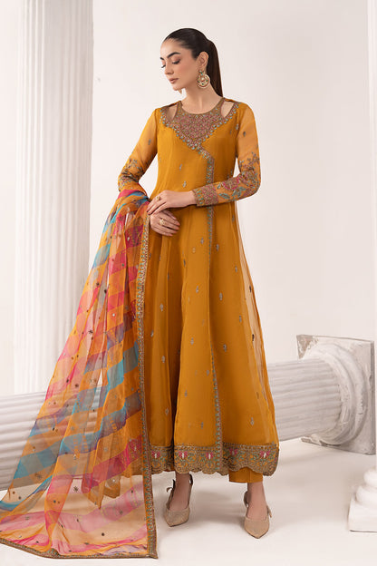 Maria B | Eid Collection 26 | 3 Piece Embroidered Organza Suit