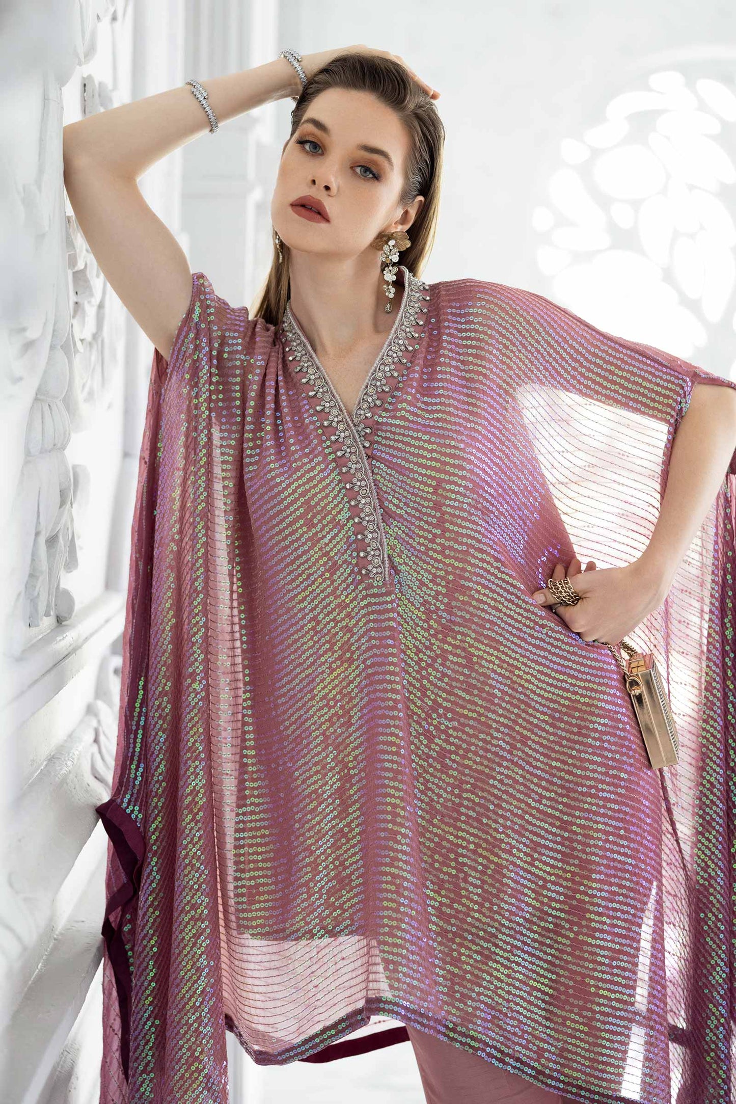 Maria B | Eid Collection 26 | 3 Piece Embroidered Chiffon Suit