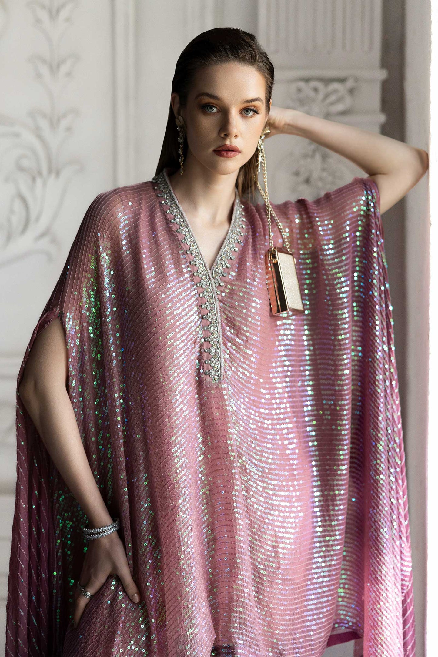 Maria B | Eid Collection 26 | 3 Piece Embroidered Chiffon Suit