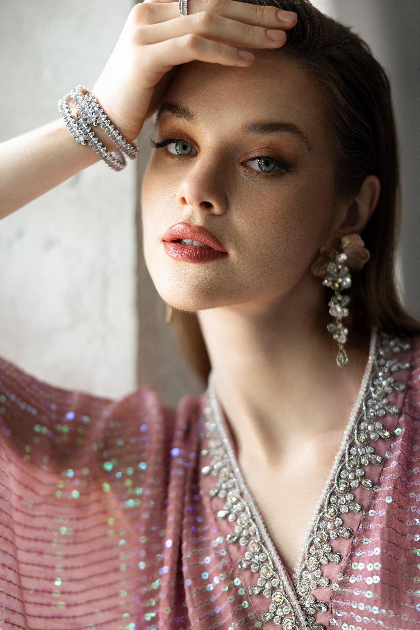 Maria B | Eid Collection 26 | 3 Piece Embroidered Chiffon Suit