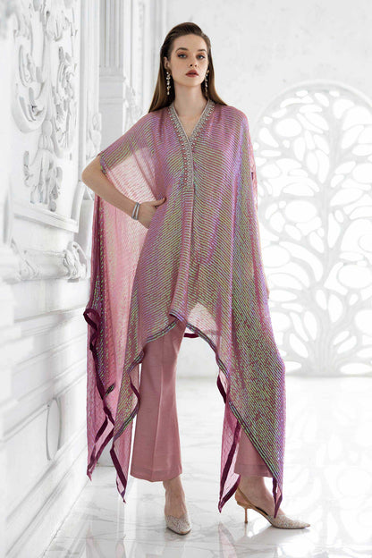 Maria B | Eid Collection 26 | 3 Piece Embroidered Chiffon Suit