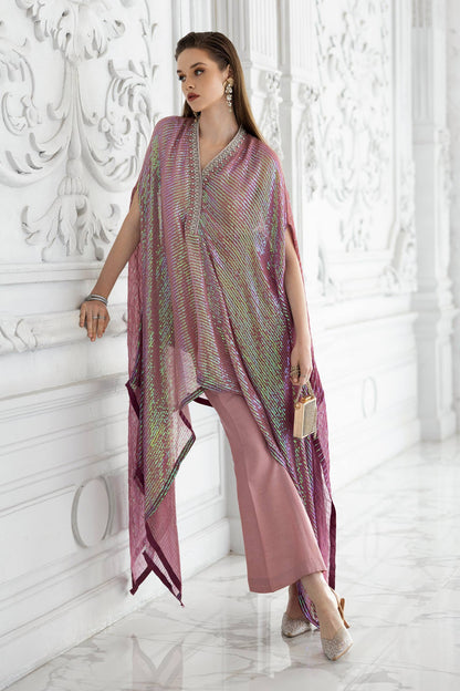 Maria B | Eid Collection 26 | 3 Piece Embroidered Chiffon Suit