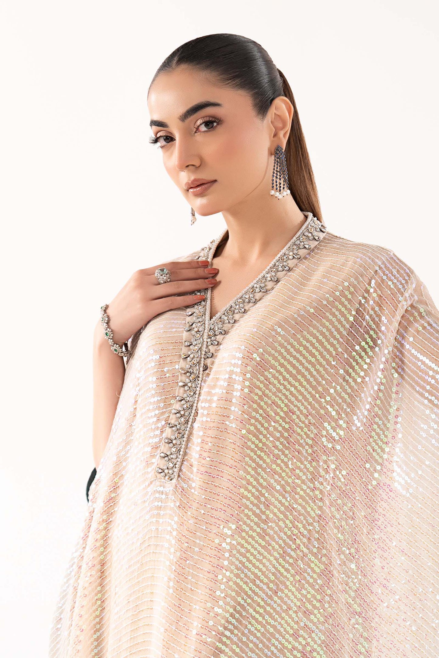 Maria B | Eid Collection 26 | 3 Piece Embroidered Chiffon Suit