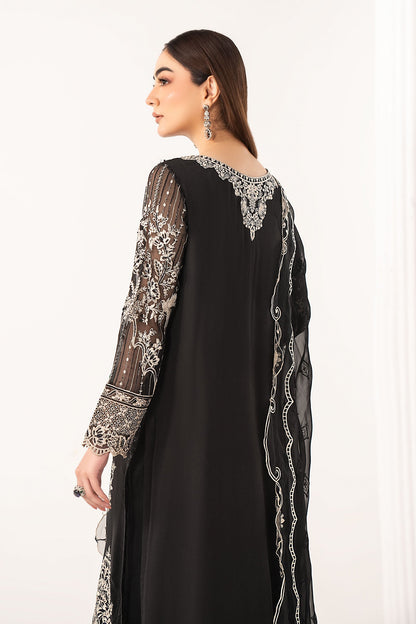Maria B | Eid Collection 26 | 3 Piece Embroidered Chiffon Suit