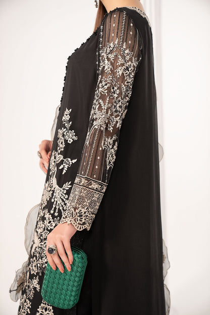 Maria B | Eid Collection 26 | 3 Piece Embroidered Chiffon Suit