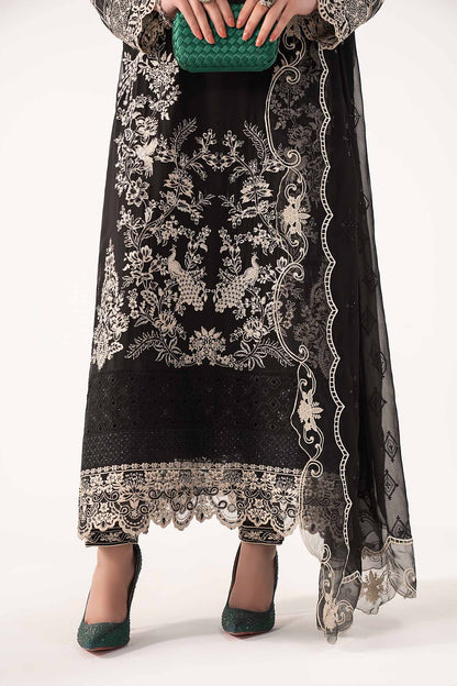 Maria B | Eid Collection 26 | 3 Piece Embroidered Chiffon Suit