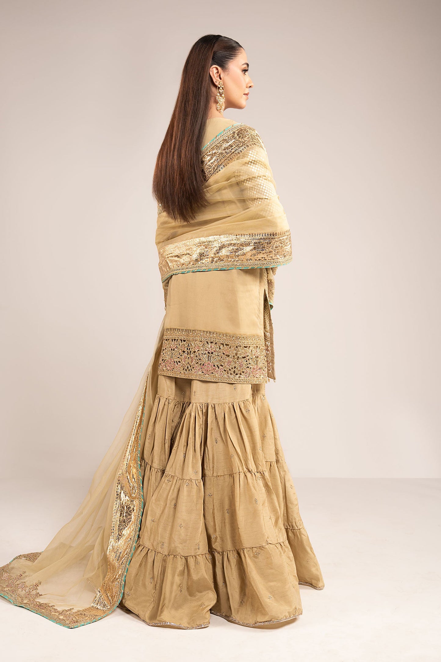 Maria B | Eid Collection 26 | 3 Piece Embroidered Chiffon Suit