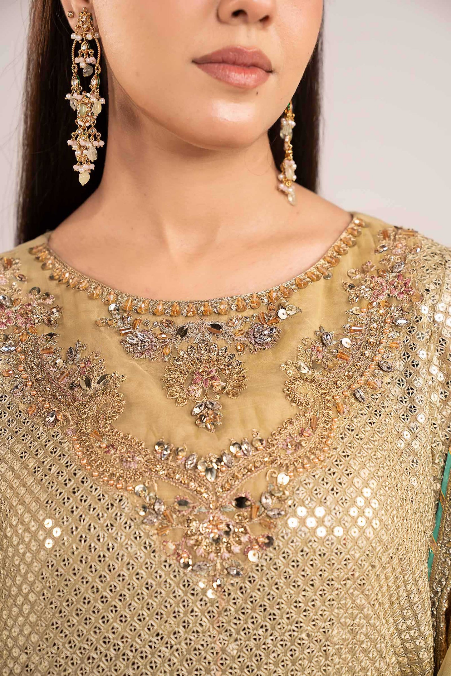 Maria B | Eid Collection 26 | 3 Piece Embroidered Chiffon Suit