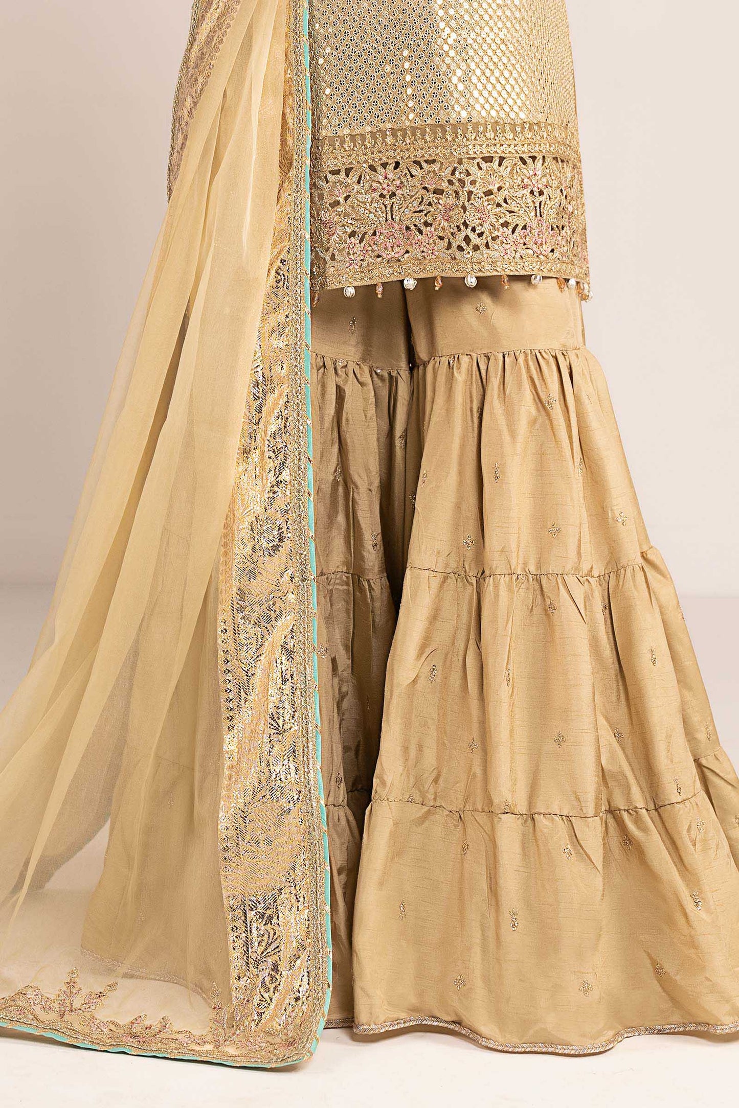 Maria B | Eid Collection 26 | 3 Piece Embroidered Chiffon Suit