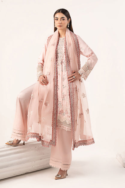 Maria B | Eid Collection 26 | 3 Piece Embroidered Raw Silk Suit