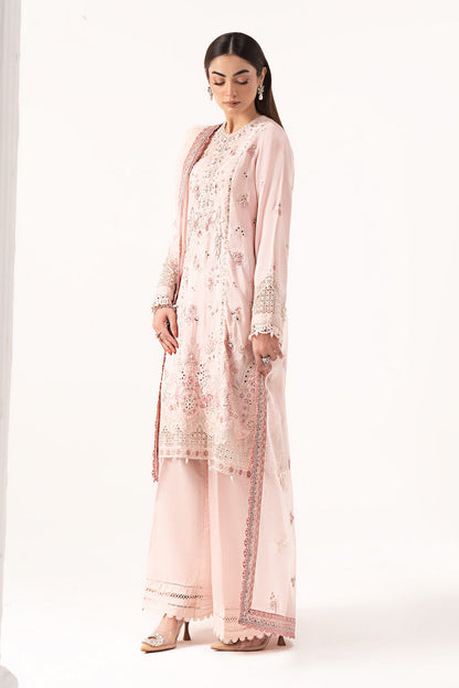 Maria B | Eid Collection 26 | 3 Piece Embroidered Raw Silk Suit