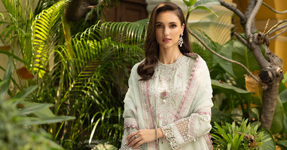 Maria B | Eid Collection 26 | 3 Piece Embroidered Raw Silk Suit