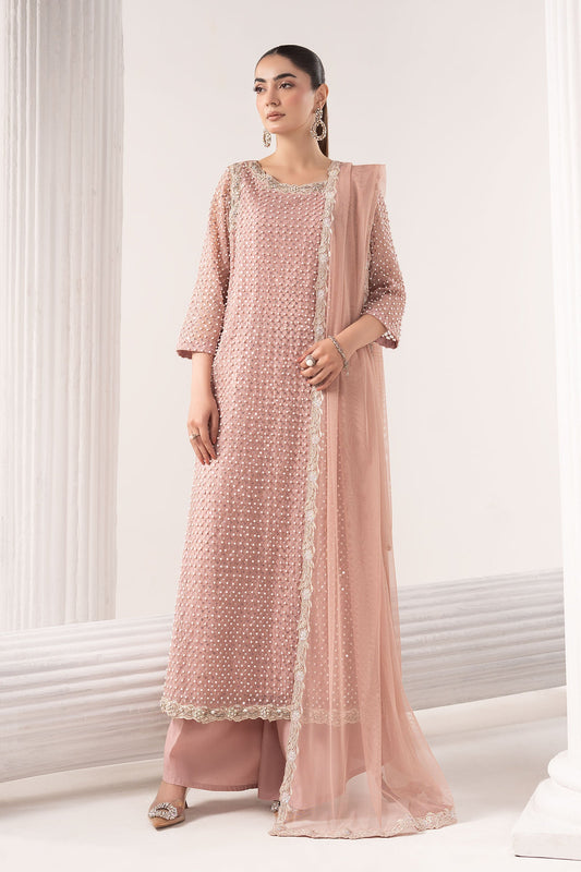 Maria B | Eid Collection 26 | 3 Piece Embroidered Organza Suit