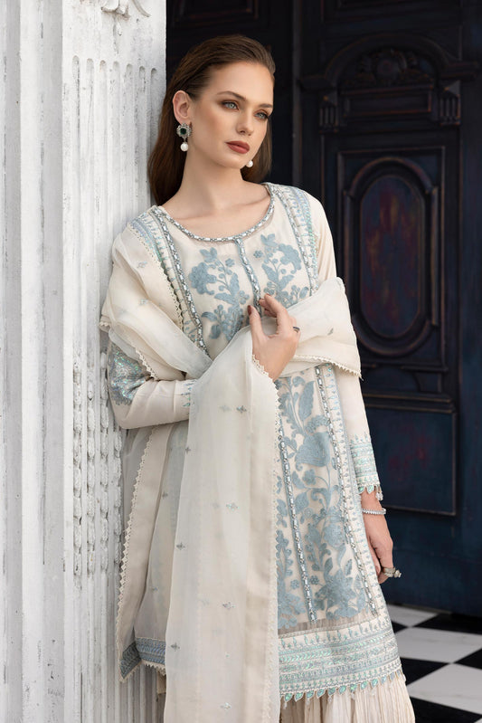 Maria B | Eid Collection 26 | 3 Piece Embroidered Organza Suit