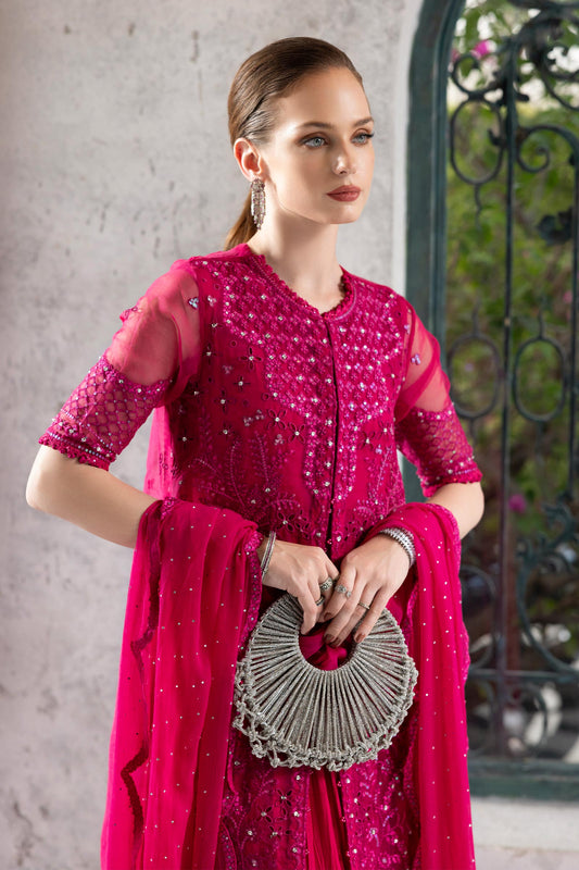 Maria B | Eid Collection 26 | 3 Piece Embroidered Organza Suit