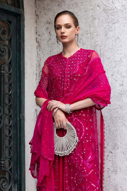 Maria B | Eid Collection 26 | 3 Piece Embroidered Organza Suit