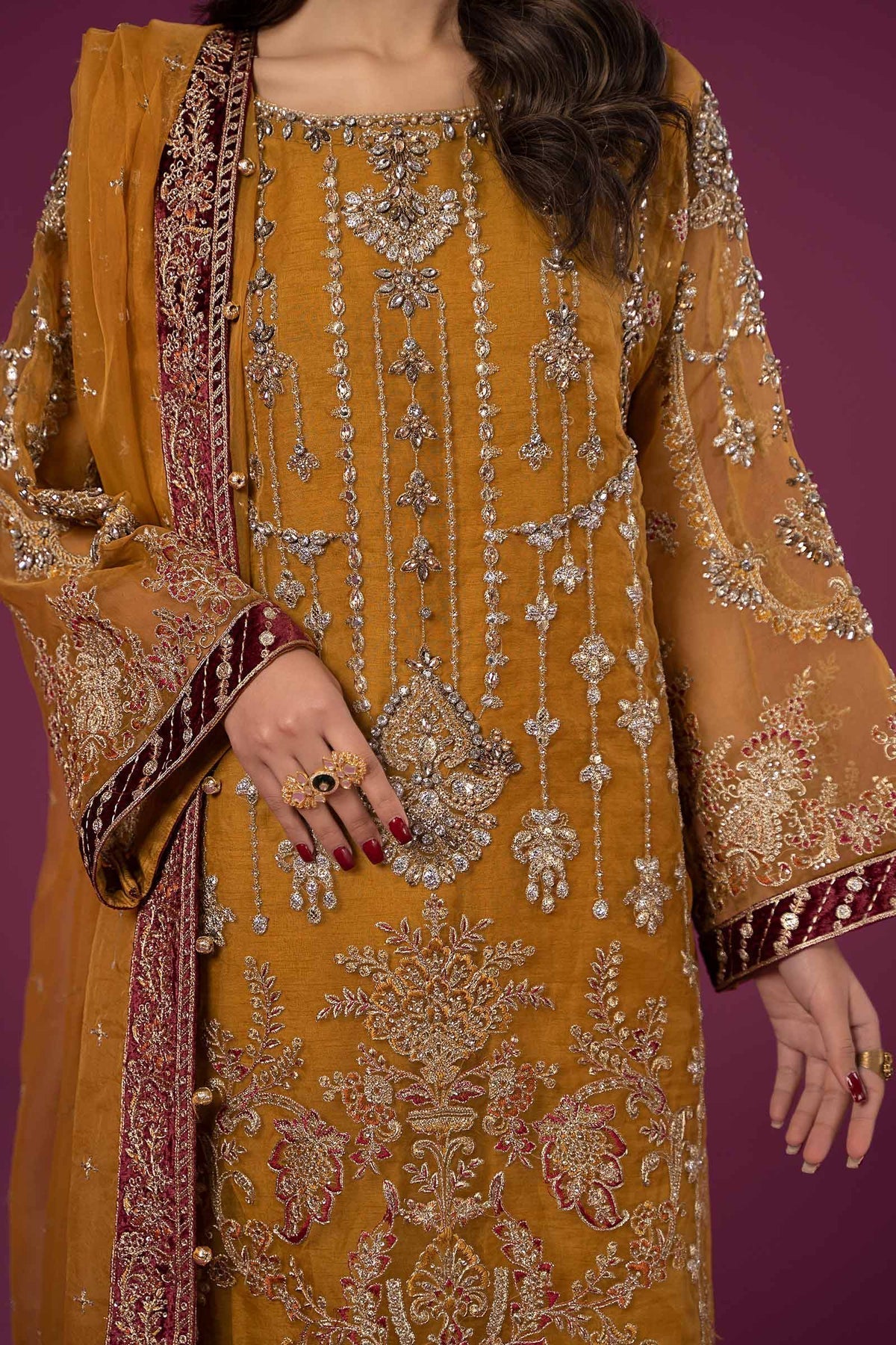 Maria B | Formal Wears | SF-EF24-45 - House Of Anaya