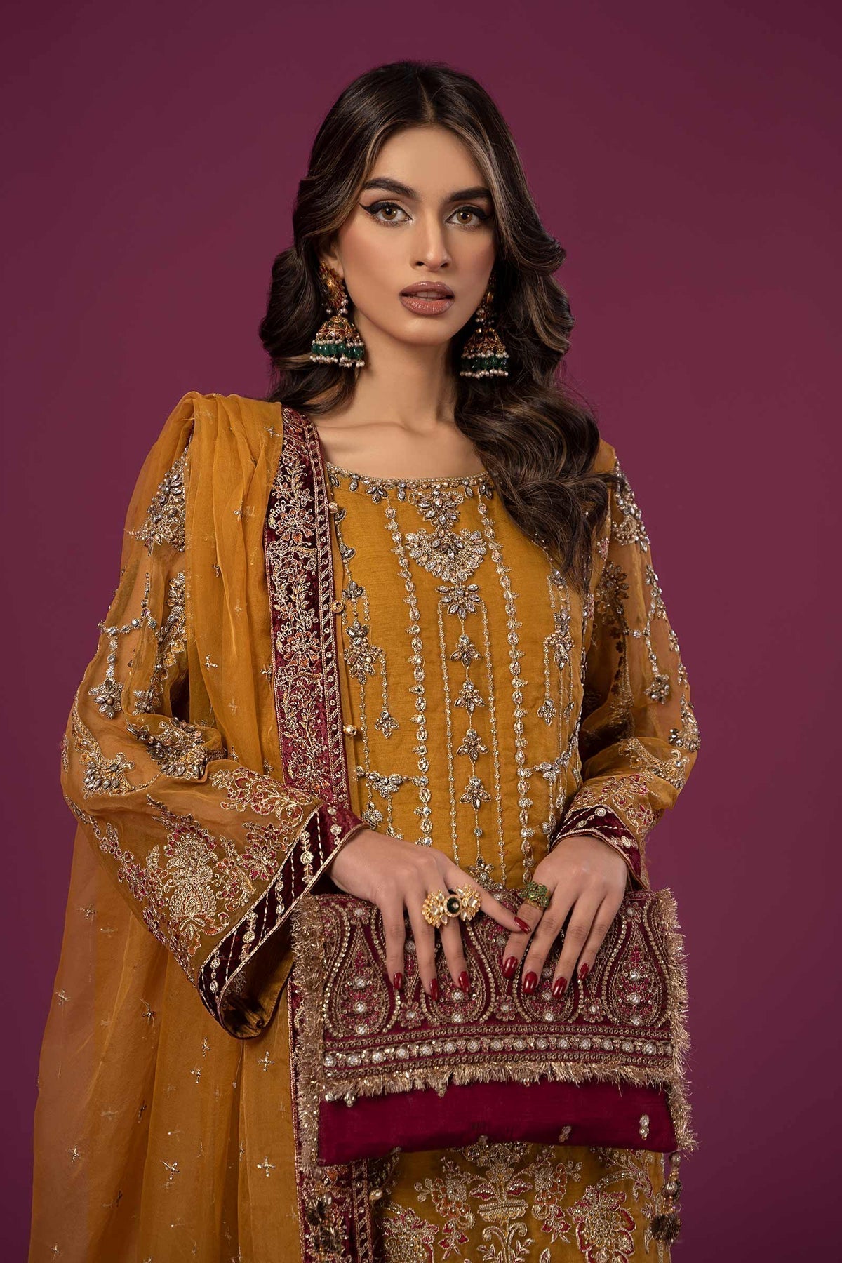 Maria B | Formal Wears | SF-EF24-45 - House Of Anaya
