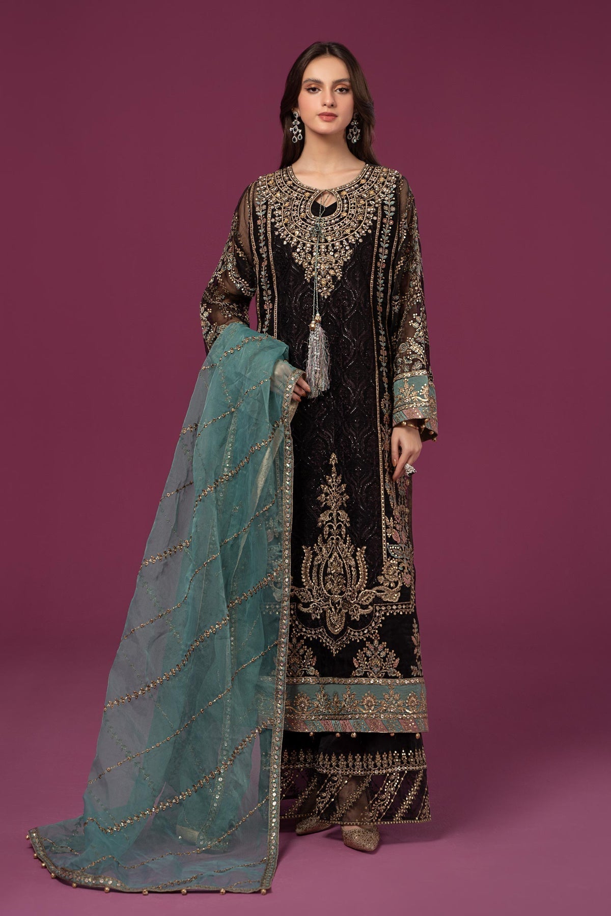 Maria B | Formal Wears | SF-EF24-46 - House Of Anaya