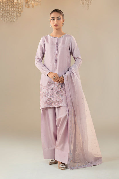 Maria B | Eid Collection 26 | 3 Piece Embellished Raw Silk Suit
