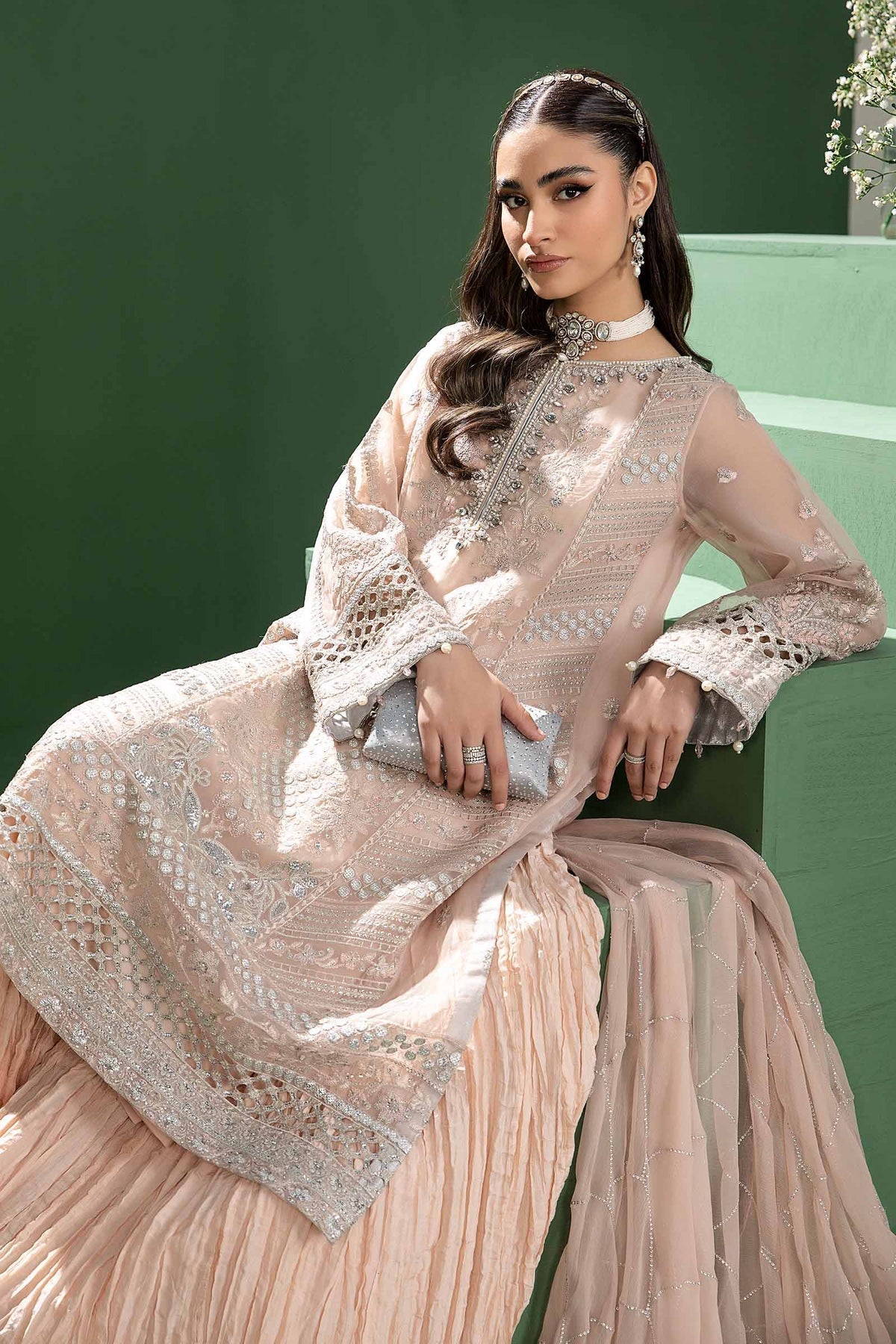 Maria b | Formal Wears | SF-W24-18 - House Of Anaya