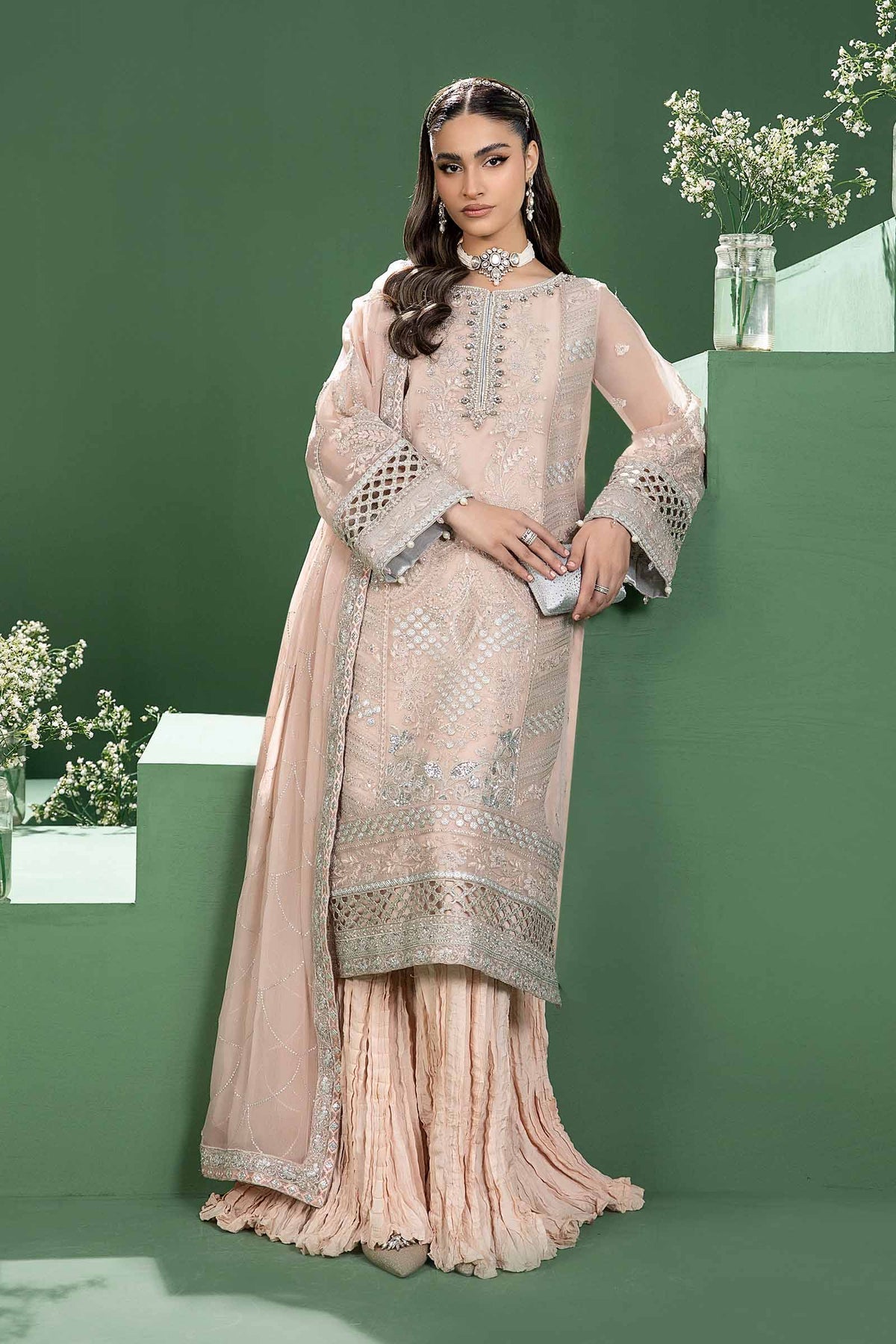 Maria b | Formal Wears | SF-W24-18 - House Of Anaya