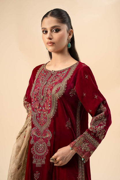 Maria B | Formal Wears | Velvet Suit | SF-W24-29