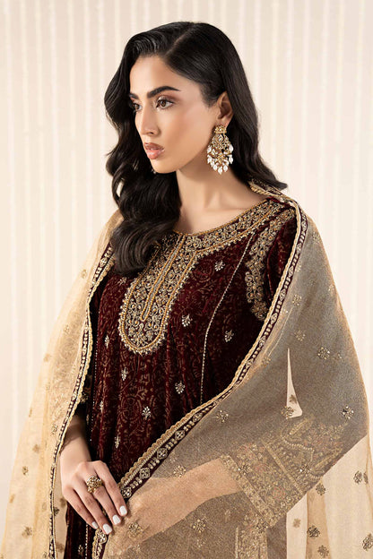 Maria B | Pre Fall 25 | SF-W25-09-Maroon