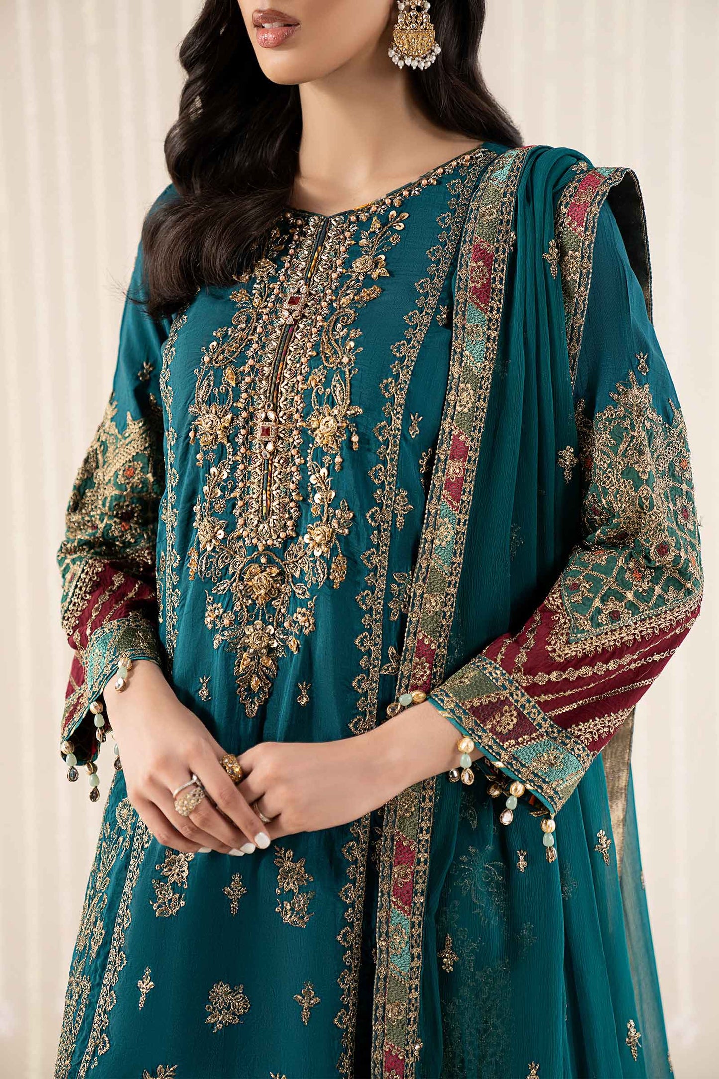 Maria B | Pre Fall 25 | SF-W25-16-Teal