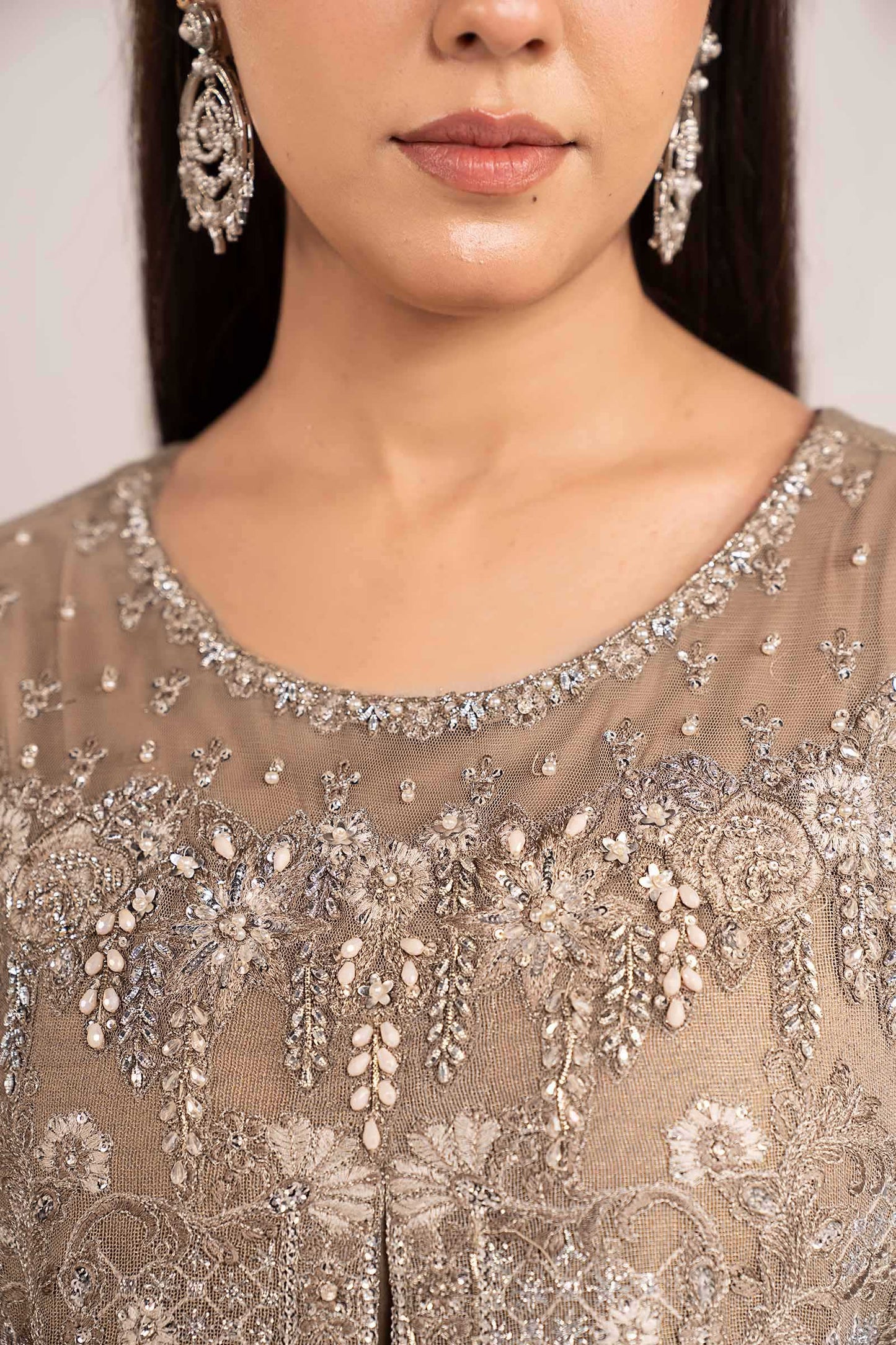 Maria B | Eid Collection 26 | 3 Piece Embroidered Net Suit