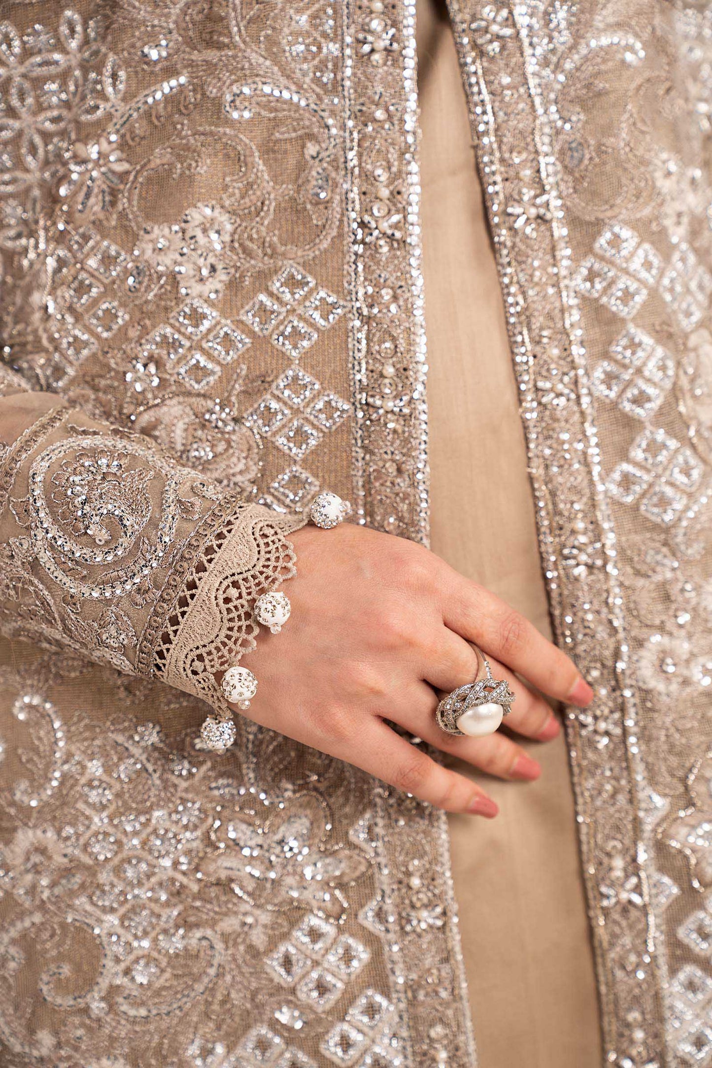 Maria B | Eid Collection 26 | 3 Piece Embroidered Net Suit