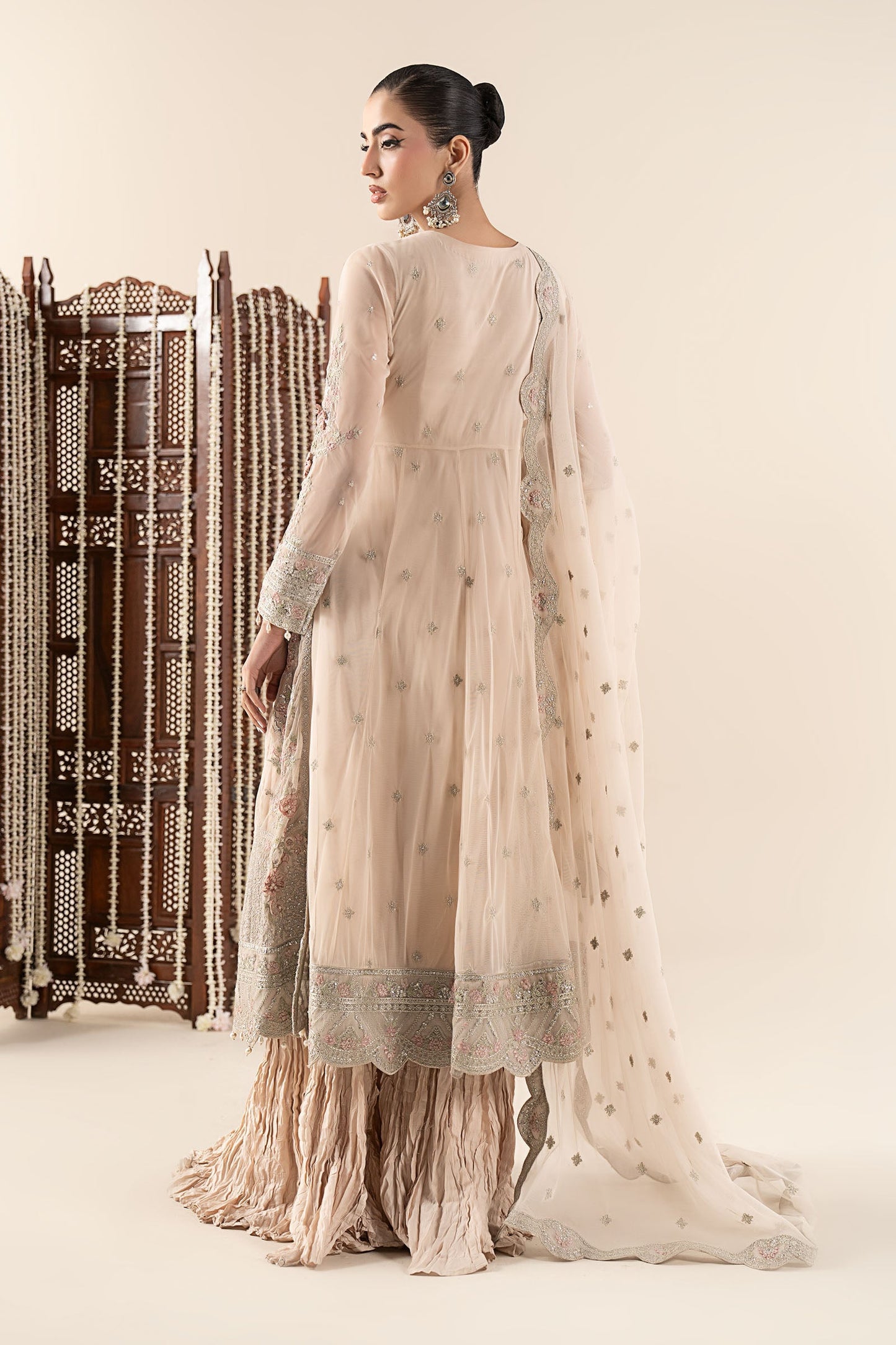 Maria B | Eid Collection 26 | 3 Piece Embroidered Net Suit