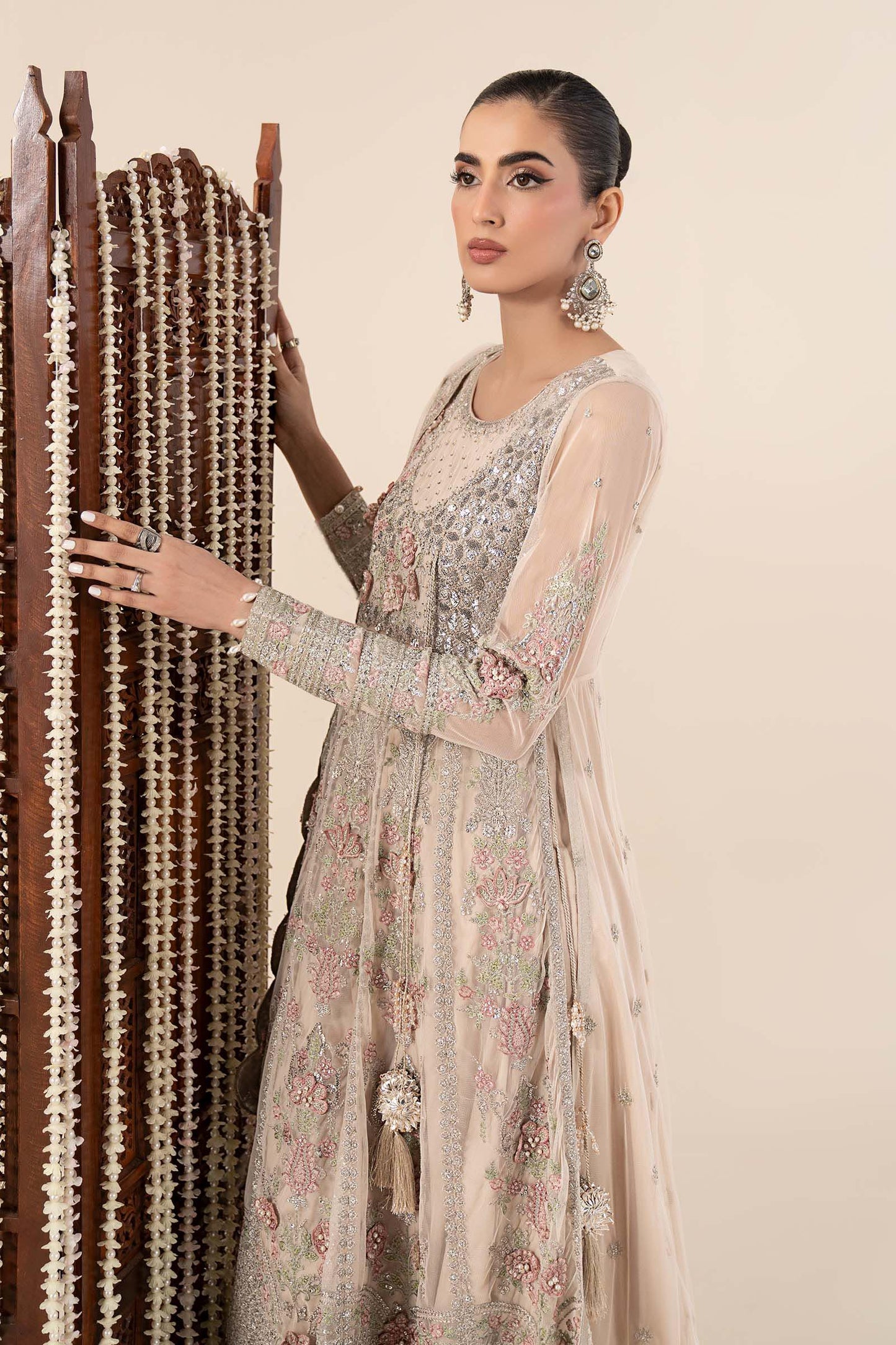 Maria B | Eid Collection 26 | 3 Piece Embroidered Net Suit