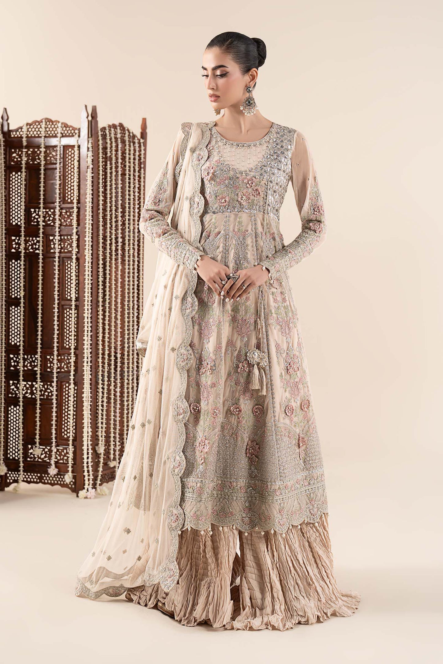 Maria B | Eid Collection 26 | 3 Piece Embroidered Net Suit