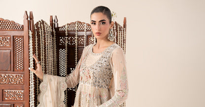 Maria B | Eid Collection 26 | 3 Piece Embroidered Net Suit