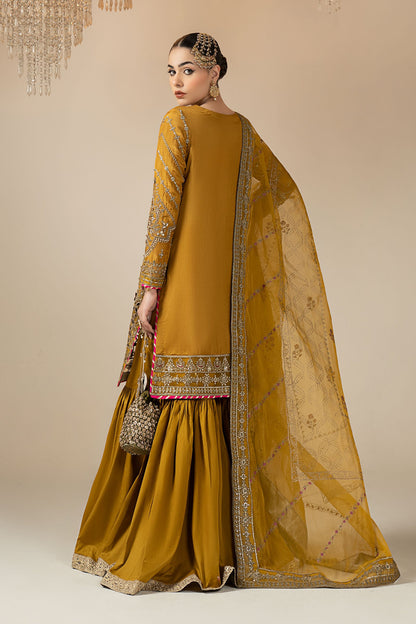 Maria B | Eid Collection 26 | 3 Piece Embroidered Raw Silk Suit
