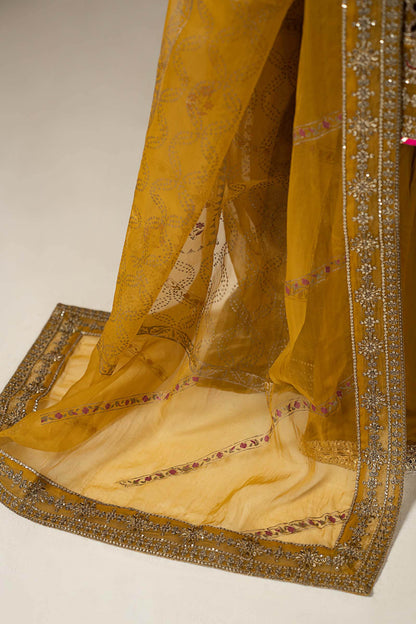 Maria B | Eid Collection 26 | 3 Piece Embroidered Raw Silk Suit