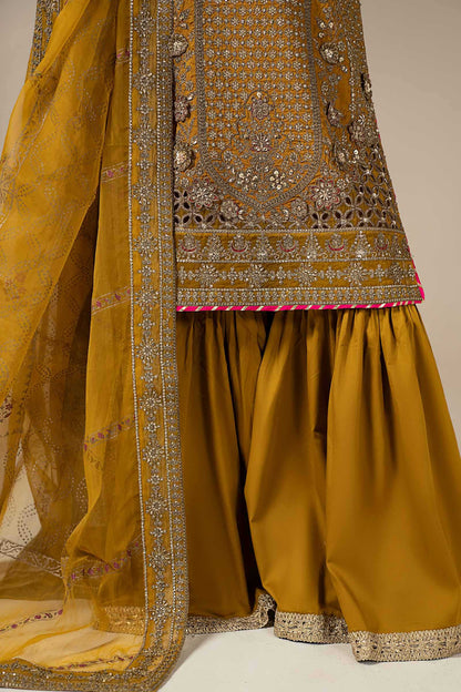 Maria B | Eid Collection 26 | 3 Piece Embroidered Raw Silk Suit
