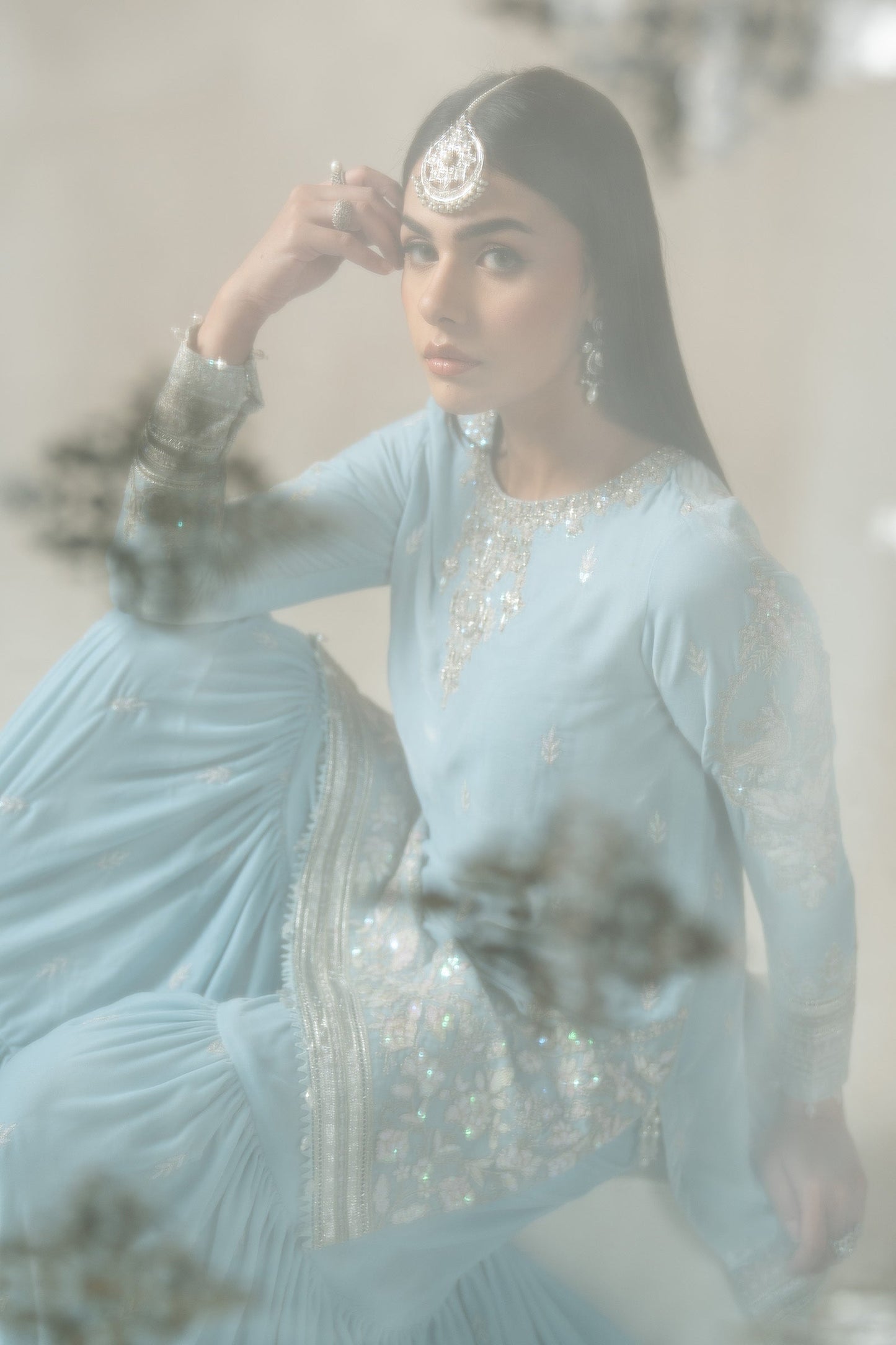 Maria B | Eid Collection 26 | 3 Piece Embroidered Velvet Suit