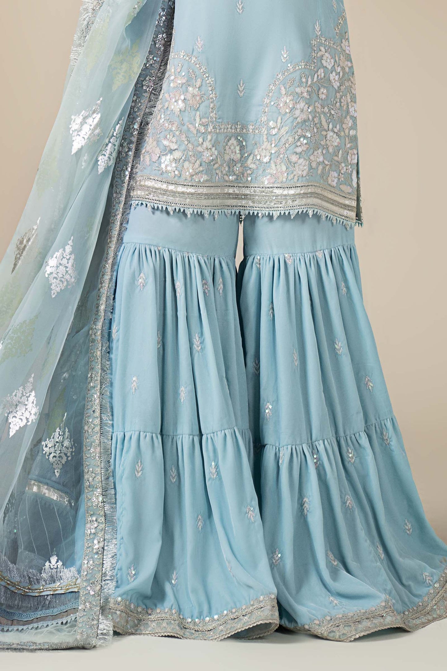 Maria B | Eid Collection 26 | 3 Piece Embroidered Velvet Suit