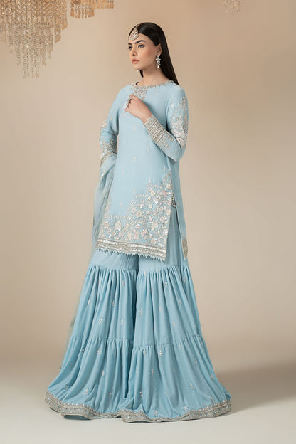 Maria B | Eid Collection 26 | 3 Piece Embroidered Velvet Suit