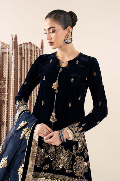 Maria B | Pre Fall 25 | SF-W25-43-Navy Blue